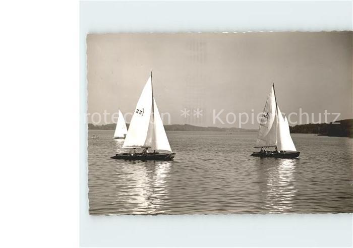 Segelboote Waging See