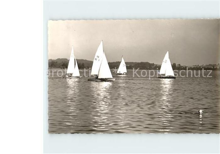 Segelboote Waging See