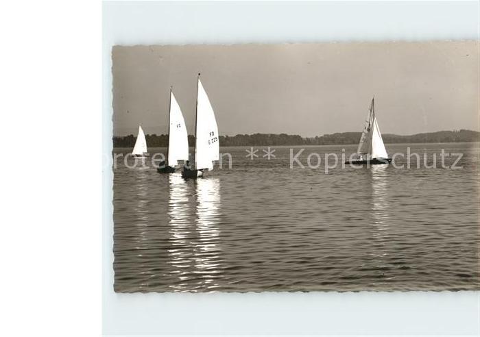 Segeln Segelboote Waging See