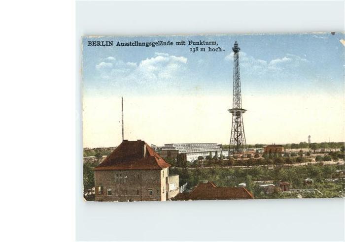 Funkturm Berlin Ausstellungsgelände