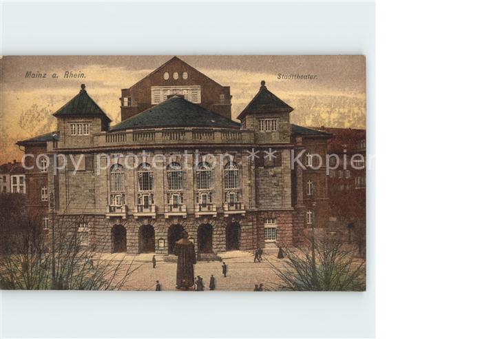 Theatergebaeude Main am Rhein Stadttheater