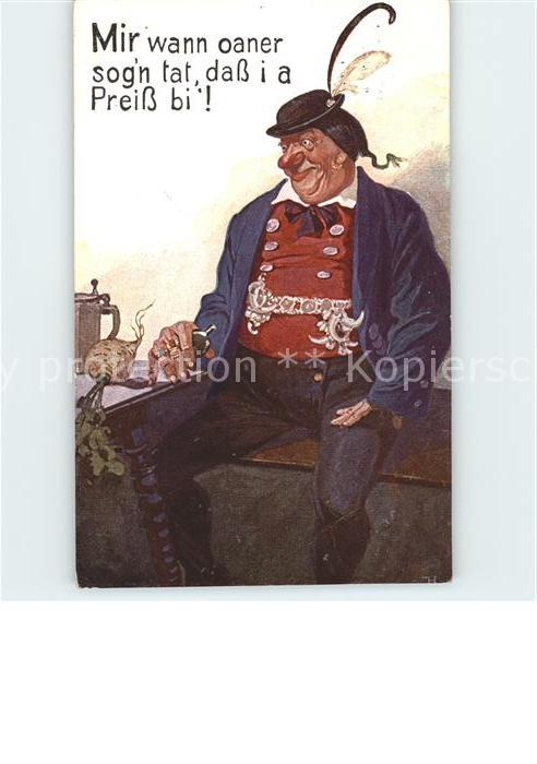 Bier Ruebe Mann Tracht Ringe