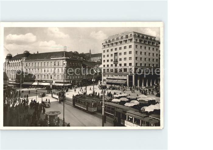 Strassenbahn Zagreb Jelacicev trg