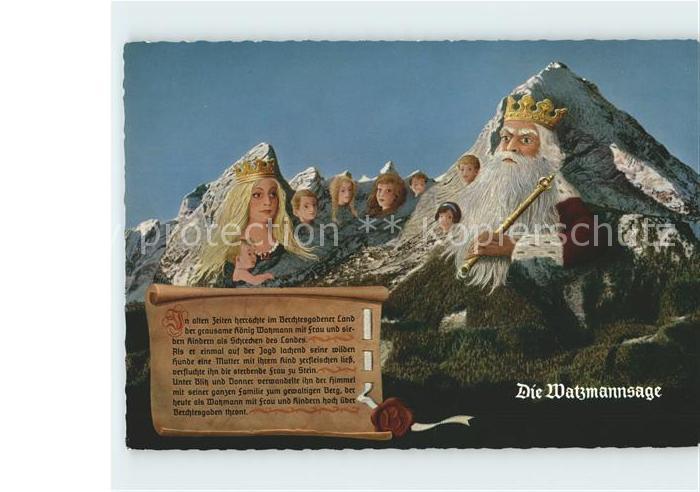 Berggesichter Watzmannsage
