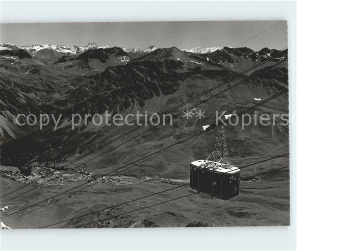 Seilbahn Arosa-Weisshorn Piz Kesch Berninagruppe