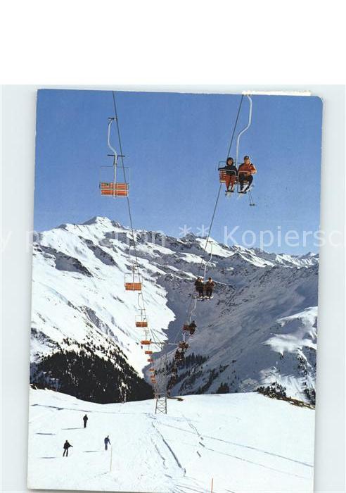 Sessellift Parsenn-Maeder-Gotschnagrat Moenchalptal Pischahorn