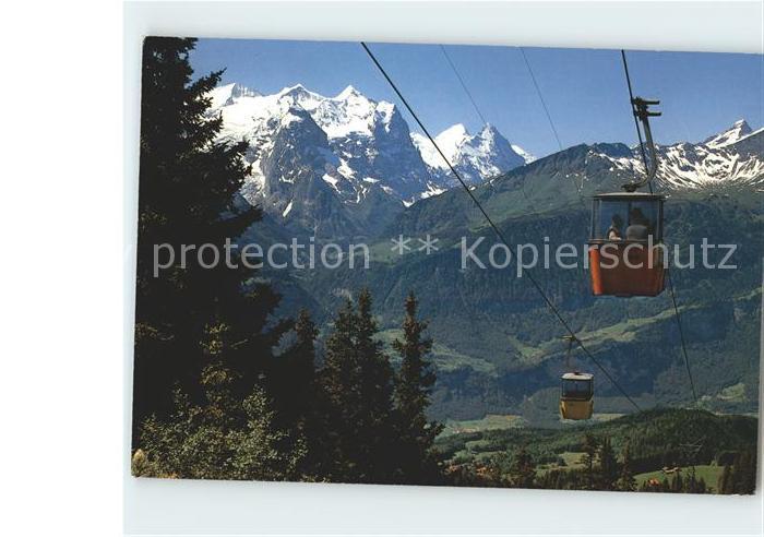 Seilbahn Wasserwendi-Käserstatt Wetterhorngruppe