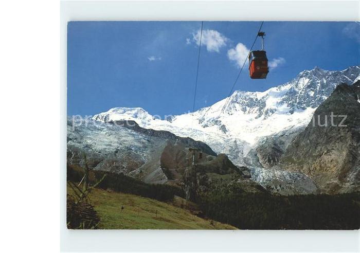 Seilbahn Spielboden Alphubel Taeschhorn Saas-Fee