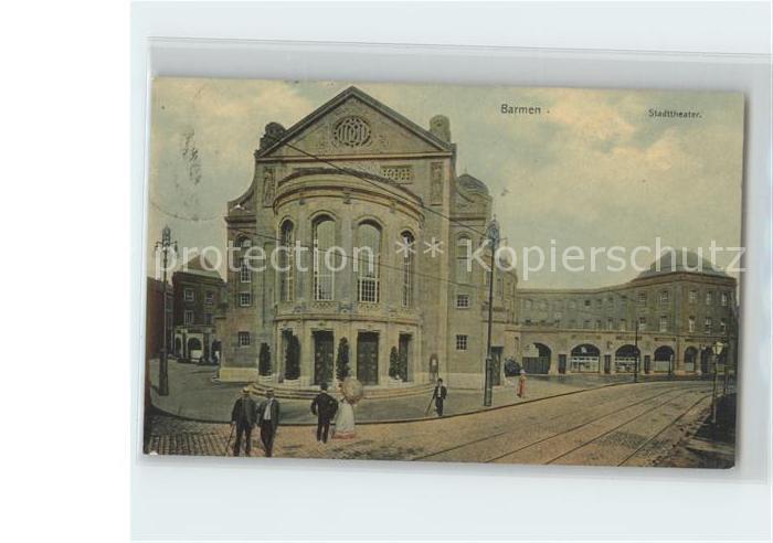 Theatergebaeude Wuppertal Barmen Stadttheater