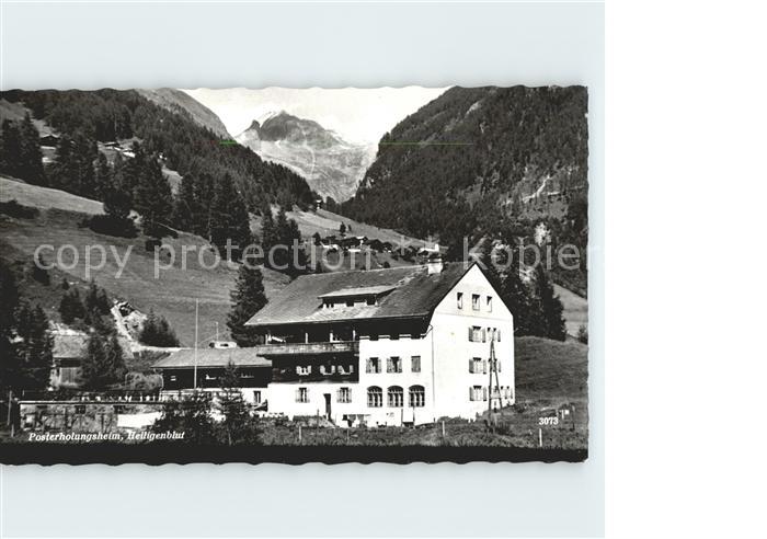 Heiligenblut Kaernten Posterholungsheim