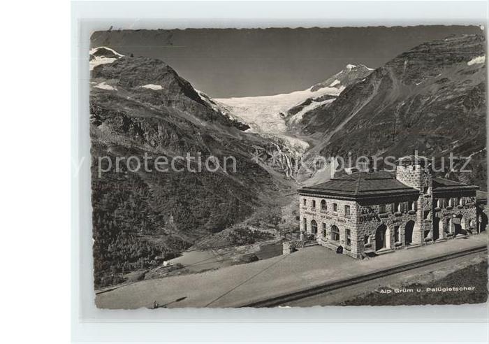 Gletscher Palügletscher Alp Grüm