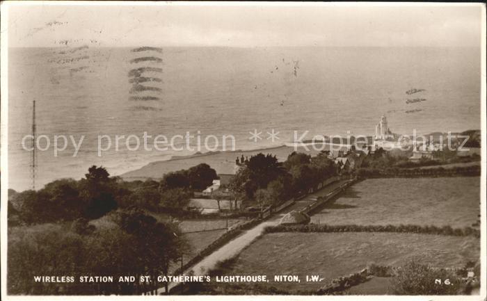 Niton Wireless Station and St Catherine's Lighthouse