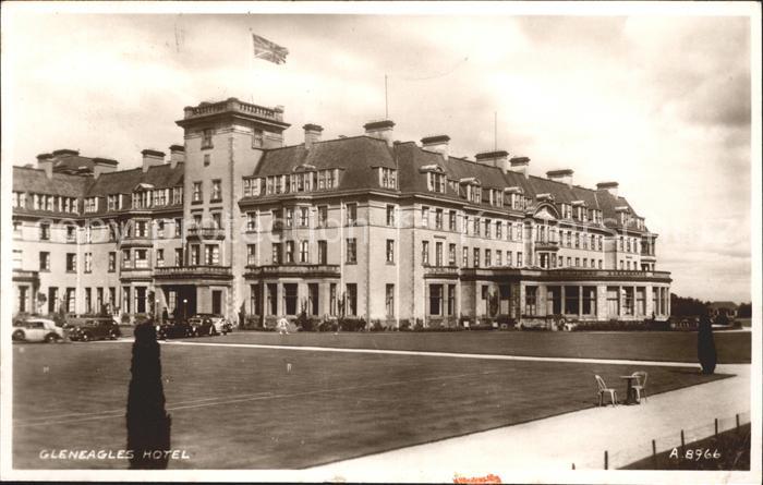 Auchterarder Gleneagles Hotel Valentine's Post Card