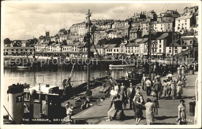 Brixham Harbour Fishing Boat