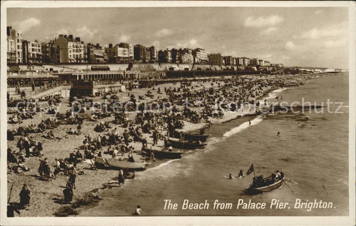 Brighton Hove Beach from Palace Pier