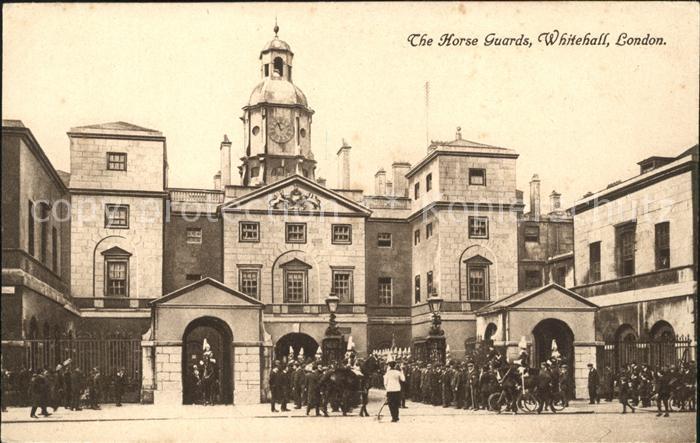 London Horse Guards Whitehall Koenigliche Garde
