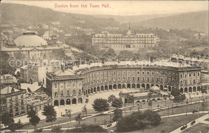Buxton High Peak from the Town Hall