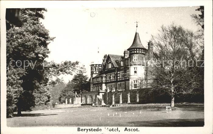 Ascot Maidenhead Berystede Hotel