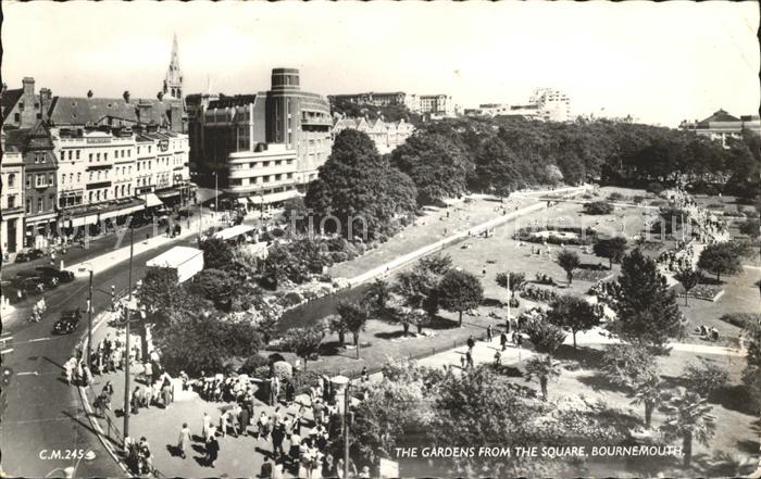 Bournemouth Gardens from the Square