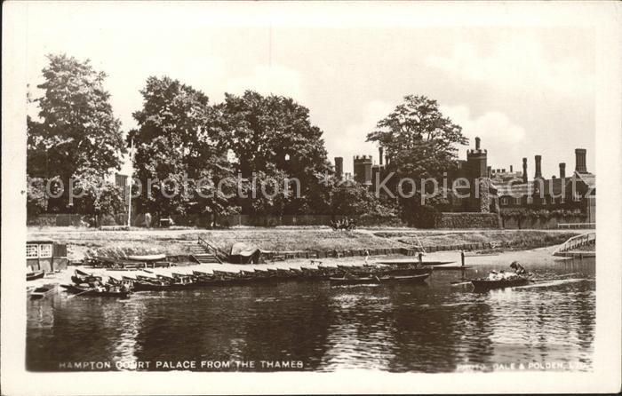 Richmond upon Thames Hampton Court Palace from the Thames