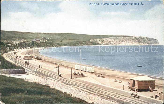 Swanage Purbeck Panorama Bay Beach