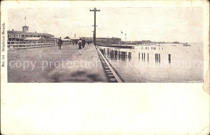 Brighton Beach N Y Promenade