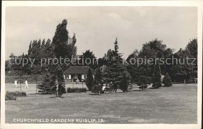 Ruislip Churchfield Gardens Tennis