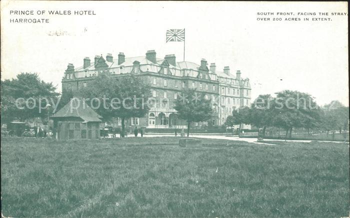 Harrogate UK Prince of Wales Hotel Flag
