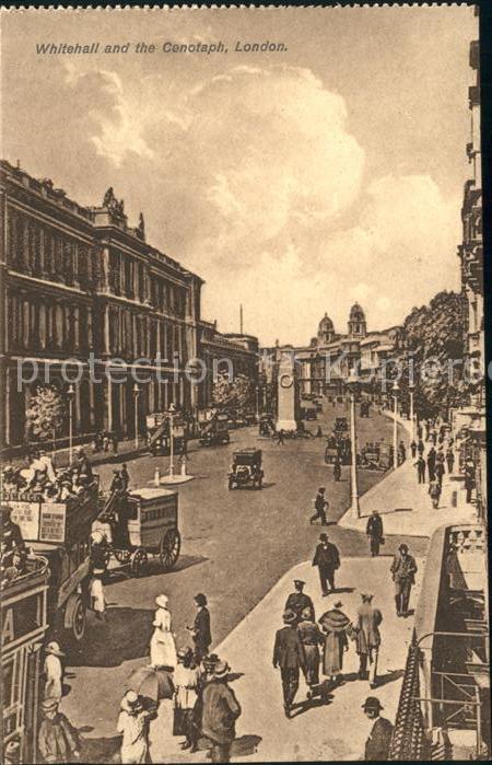 London Whitehall and the Cenotaph