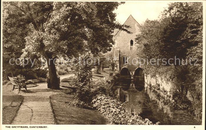 Canterbury Kent The Greyfriars