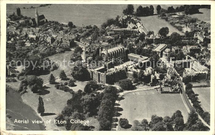 Eton College aerial view
