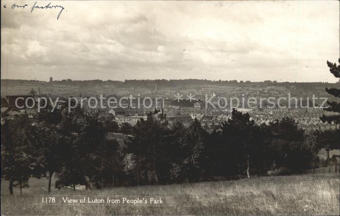 Luton View from People's Park
