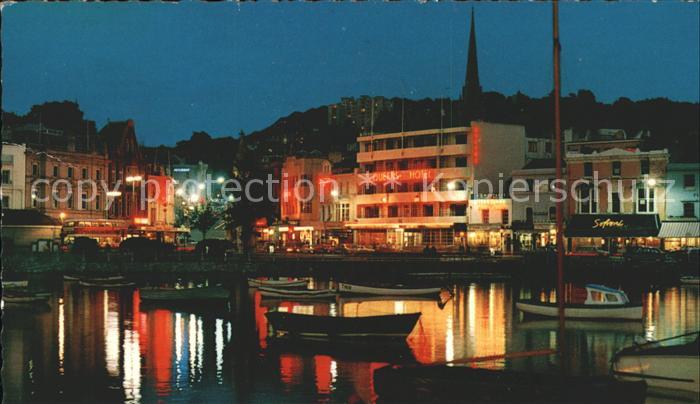 Torquay Torbay Lights up on the Harbour