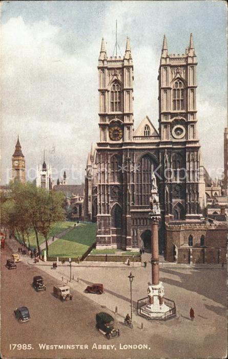 London Westminster Abbey Column