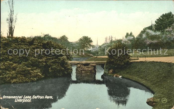 Liverpool Ornamental Lake Sefton Park