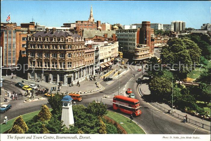 Bournemouth The Square and Town Centre Doppeldeckerbus