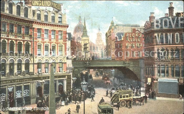 London Ludgate Circus Kutsche