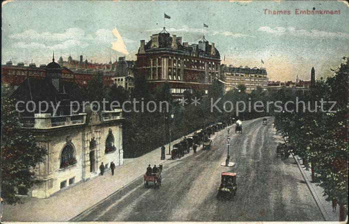 London Thames Embankment