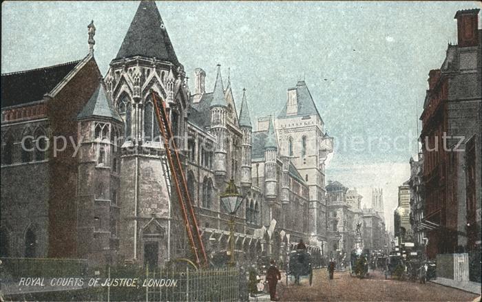London Royal Courts of Justice