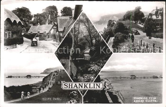 Shanklin Old Village Keats Green Shanklin Head Appley Cliffs Pier The Chine