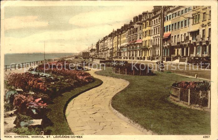 St Leonards on Sea Rock Gardens Marina Promenade