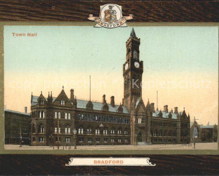 Bradford Town Hall Wappen Valentine's Series