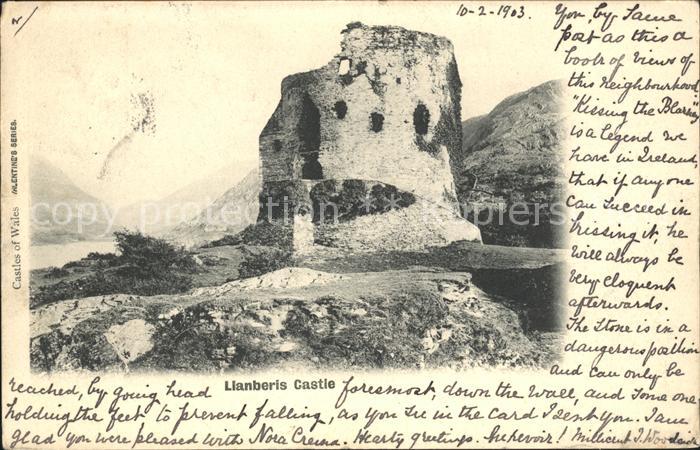 Llanberis Castle Ruins