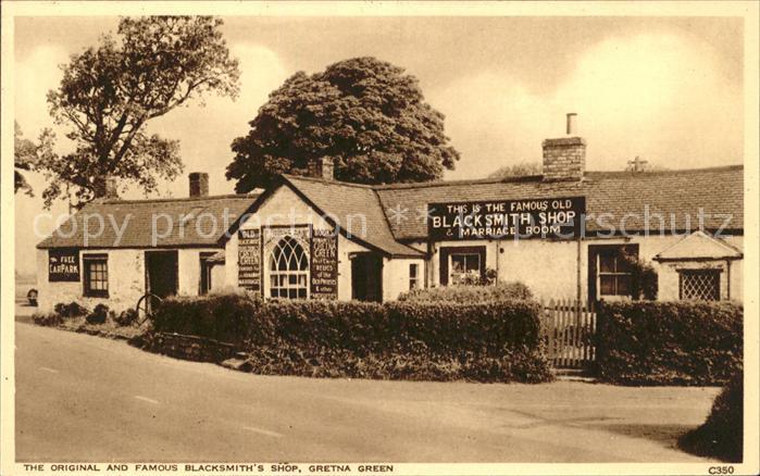 Gretna Green Original and Famous Blacksmith's Shop
