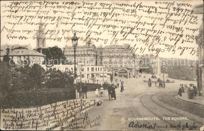 Bournemouth The Square Tuck's Post Card