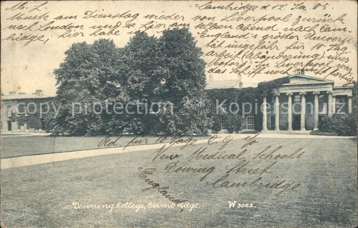 Cambridge Cambridgeshire Downing College