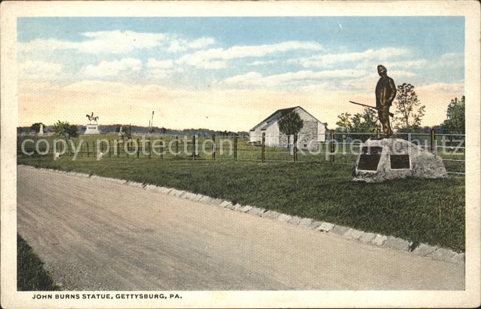 Gettysburg Pennsylvania John Burns Statue