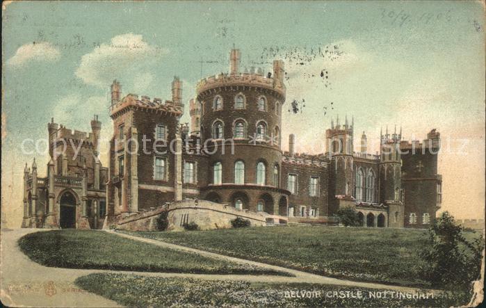 Nottingham UK Belvoir Castle