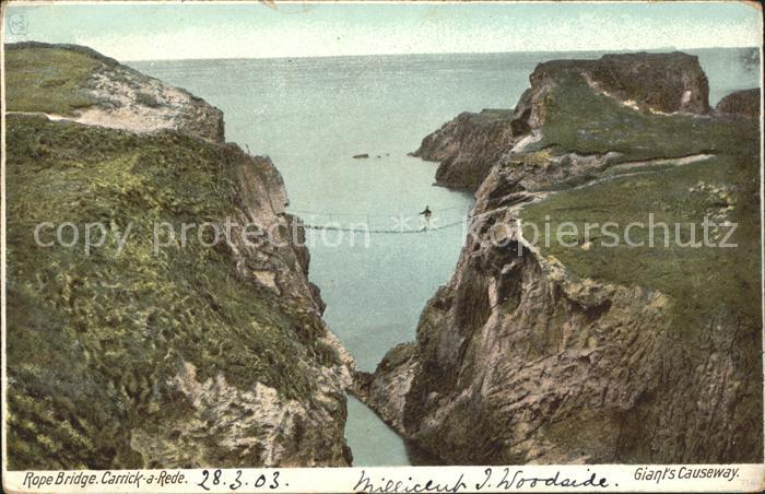 Carrick a Rede Rope Bridge Giant's Causeway