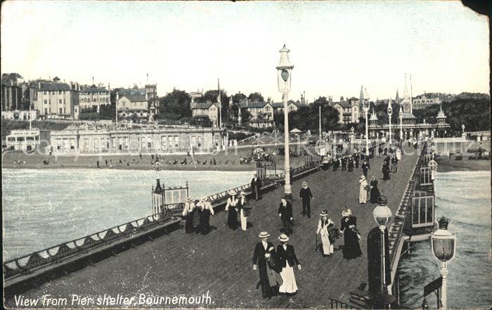 Bournemouth View from Pier shelter Excelsior Series